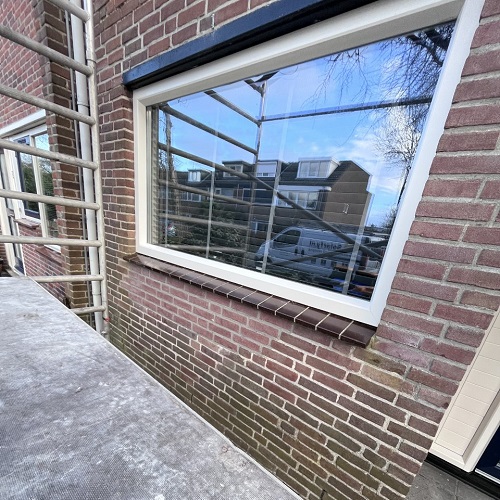 Renoveren gevel woning particulier Schilderswijk Heerhugowaard februari 2023