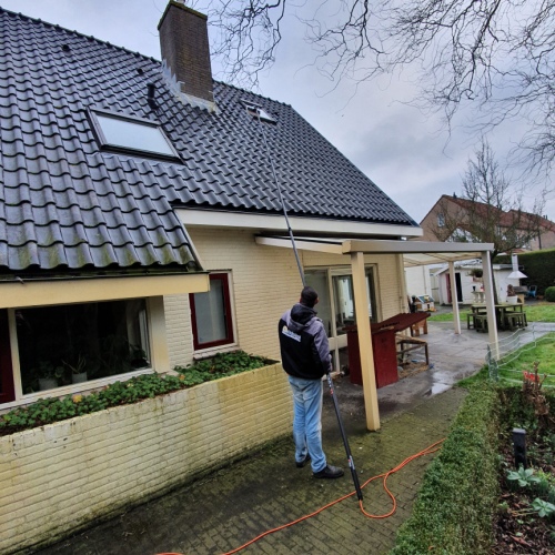 Reiniging boeidelen en glasbewassing Alkmaar januari 2020