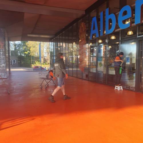Periodiek totaal onderhoud Albert Heijn supermarkt Nederland April 2020