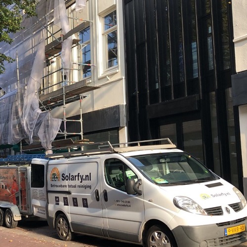 Bouwoplevering schoonmaak winkelpand Alkmaar bedrijf Oktober 2021