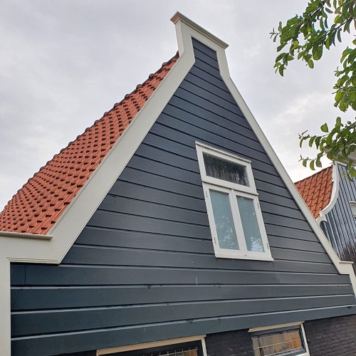 Reiniging boeidelen woning particulier Nieuwendammerdijk Amsterdam Juni 2021
