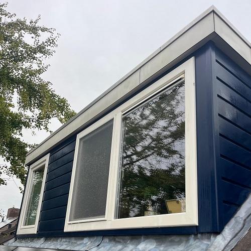 Reinigen dakkapellen Alkmaar Schouwstraat oktober 2025