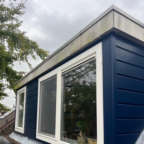 Reinigen dakkapellen Alkmaar Schouwstraat oktober 2025