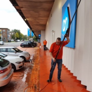 Complete reiniging Albert Heijn Supermarkt Noord Holland Oktober 2019