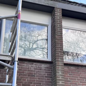 Renoveren gevel woning particulier Schilderswijk Heerhugowaard februari 2023