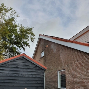 Reiniging boeidelen en dakkapel woning particulier Akersloot Augustus 2021