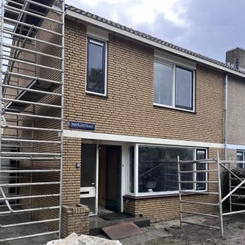 Volledige gevelrenovatie Bergermeer Alkmaar woning particulier Augustus 2023