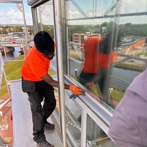 Reiniging metselwerk en conservering kozijnen Alkmaar Muiderwaard Oktober 2025