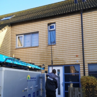 Reiniging dakkapel woning particulier Hensbroek november 2019