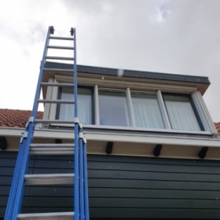 Boeidelen- en dakkapelreiniging woning particulier Hoogwoud Juni 2020
