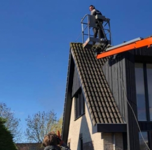 Dakpannenreiniging en gevelreiniging woning Heerhugowaard Maart 2020