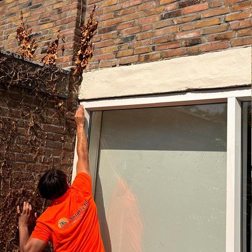Reiniging kunststof boeidelen en kozijnen Schoorl Groet Juni 2025