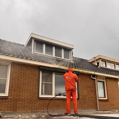 Gevelrenovatie woning oude centrum Heemradenwijk Heerhugowaard december 2024