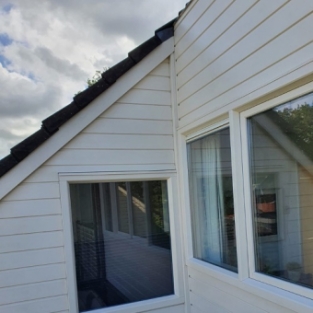 Reiniging dakkapel en gevelbekleding woning Middenmeer September 2020