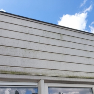 Reiniging dakkapel en gevelbekleding woning Middenmeer September 2020