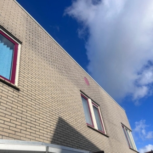 Schoonmaken en impregneren gevel woning Heerhugowaard Butterhuizen November 2022