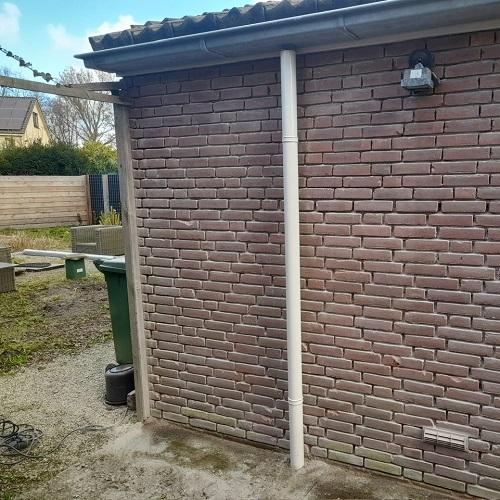 Impregneren gevel en schoorsteen Alkmaar Offenbachstraat maart 2026