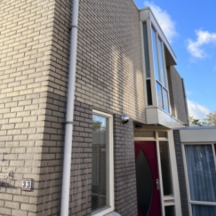 Schoonmaken en impregneren gevel woning Heerhugowaard Butterhuizen November 2022