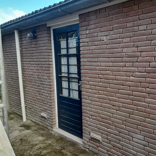 Impregneren gevel en schoorsteen Alkmaar Offenbachstraat maart 2026