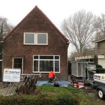 Uithakken voegwerk, reinigen, voegen plaatsen en impregneren Oudorp Alkmaar December 2022