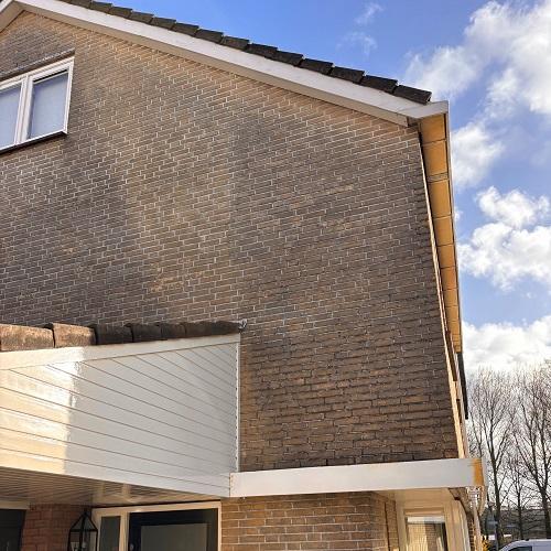Impregneren gevel en schoorsteen Alkmaar Offenbachstraat maart 2026
