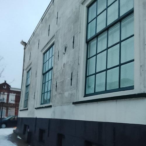 Reinigen dakgootrand woning Enkhuizen Januari 2026