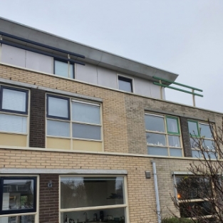 Gevel schoonmaken en impregneren woning Heerhugowaard December 2020