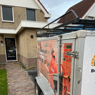 Gevelreiniging en impregneren woning Heerhugowaard Butterhuizen November 2021