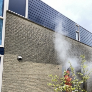 Gevel reiniging en impregneren woning particulier Heerhugowaard Zuidwijk April 2021