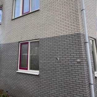 Schoonmaken en impregneren gevel woning Heerhugowaard Butterhuizen November 2022