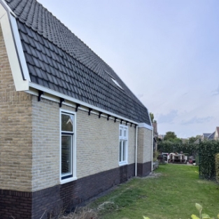 Complete gevel renovatie woning particulier Noord Holland Tuitjenhorn September 2022