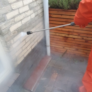 Gevel schoonmaken en impregneren woning Heerhugowaard December 2020