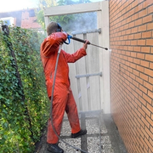 Gevelreiniging en impregneren vrijstaande woning Butterhuizen Heerhugowaard September 2022