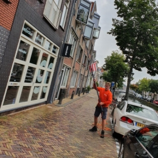 Glasbewassing en schoonmaken kunststof kozijnen Oudorp Alkmaar Augustus 2021