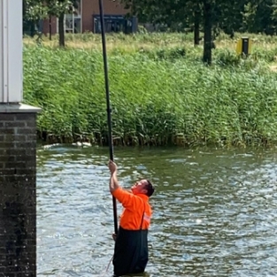 Spinnenbestrijding Heerhugowaard en de Goorn waterzijde woningen Augustus 2021