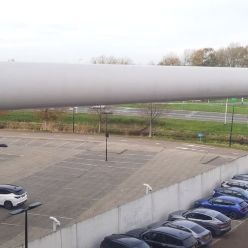 Reiniging staalconstructie en daken AZ Stadion Alkmaar Januari 2026