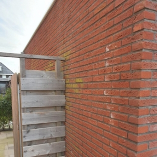 Impregneren garage na vocht doorslag gevel woning Heerhugowaard April 2021