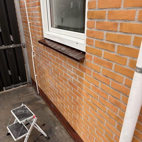 Gevelrenovatie woning oude centrum Heemradenwijk Heerhugowaard december 2024