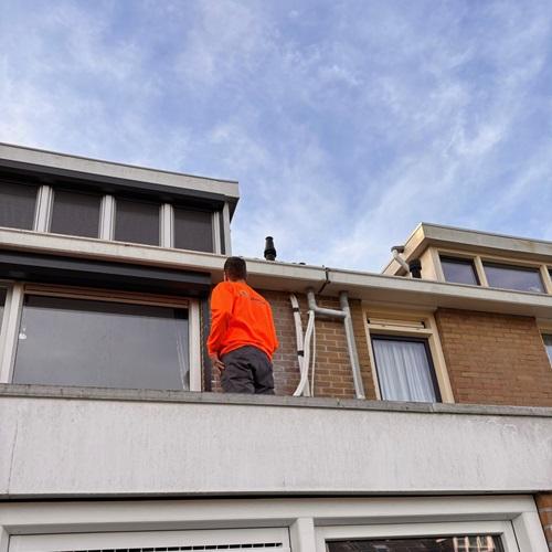 Gevelrenovatie woning oude centrum Heemradenwijk Heerhugowaard december 2024