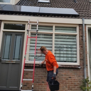 Reiniging gevelbekleding en ander houtwerk woning Heerhugowaard Oktober 2021