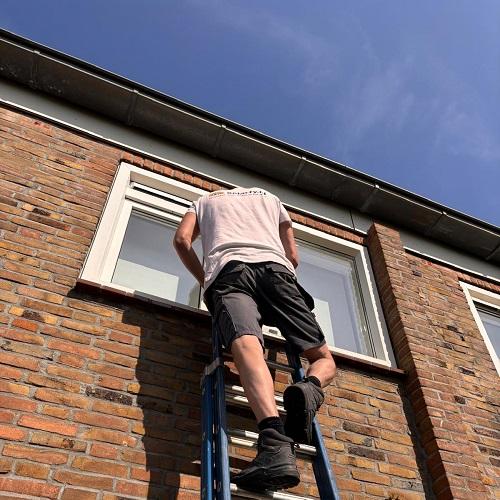 Reiniging kunststof boeidelen en kozijnen Schoorl Groet Juni 2025
