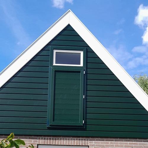 Reiniging kunststof houtwerk en zonnepanelen Oterleek Schermer Augustus 2025