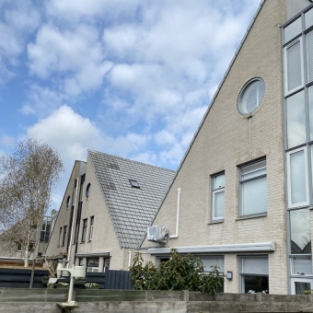 Gevel reiniging en impregneren 4 woningen Heerhugowaard Oostertocht Mei 2021
