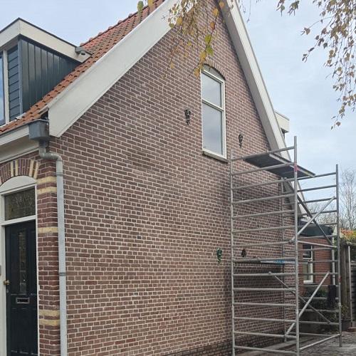 Gevelrenovatie Dorpsstraat Assendelft Oktober 2025