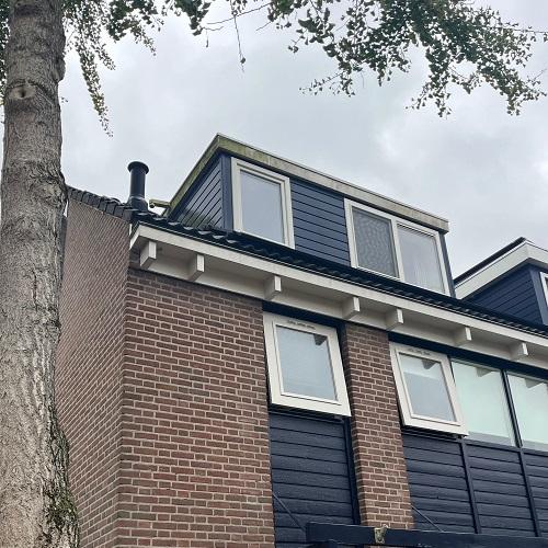 Reinigen dakkapellen Alkmaar Schouwstraat oktober 2025