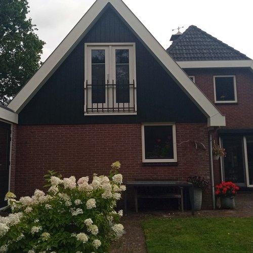 Reinigen gevelbekleding, boeidelen en zonnepanelen Zuid-Scharwoude Duizend Eilandenrijk juni 2026