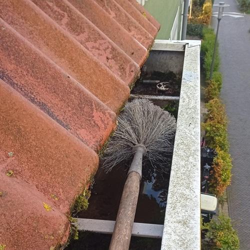 Reinigen dakkapel, dakgoot en  zonnepanelen Zaandam oktober 2025