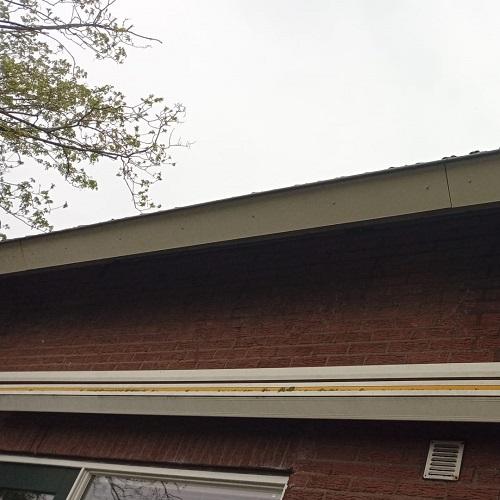 Reiniging kopgevels en dakgootranden Zuidscharwoude Oostrand April 2026