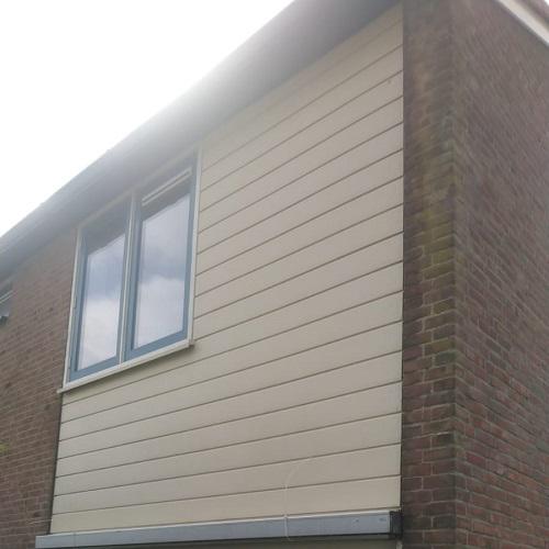 Reiniging gevelbekleding en dakgoten ’t Zand September 2025