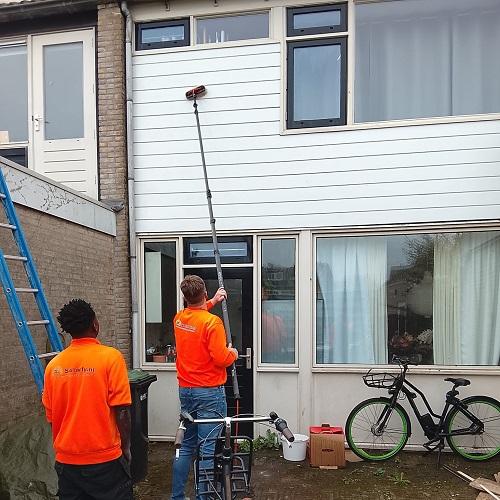 Reinigen en conserveren gevelbekleding en kozijnwerk Bergen Bergen Binnen April 2026